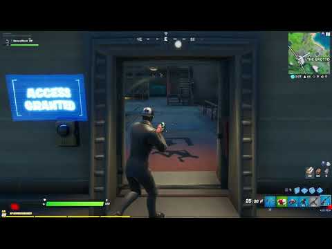 Open Chests Locked by an ID Scanner - Fortnite
