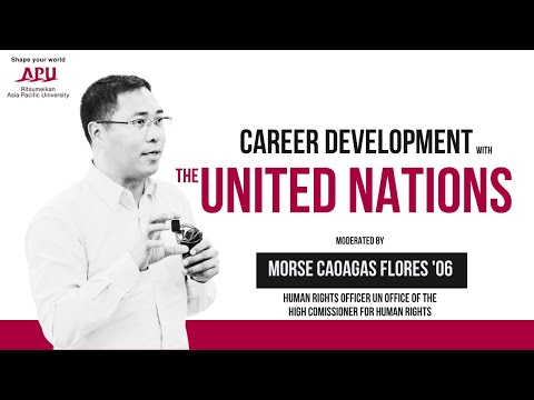 Career development with the United Nations system