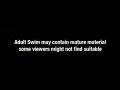 Adult Swim Sign On 2009