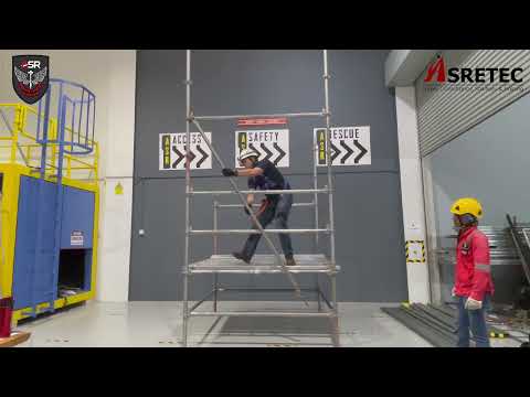 PMSE - How to Dismantle Scaffold Diagonal Bracing