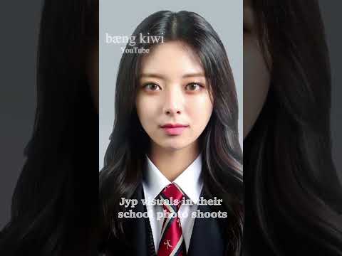 Jyp visuals in their school photo shoots #nmixx #itzy #twice