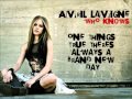 Who Knows Avril Lavigne lyrics