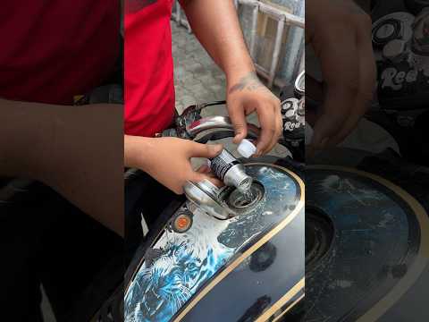 Yamaha peo carbon cleaner #yamaha #bullet350 #enginecleaning