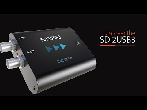 INOGENI SDI to USB 3.0 Capture Device