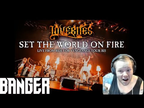 Musicians First Time Hearing Lovebites, Set the World On Fire!