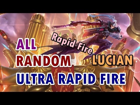 All Random URF || Lucian Montage || League of Legends || The Purifier’s Resolve