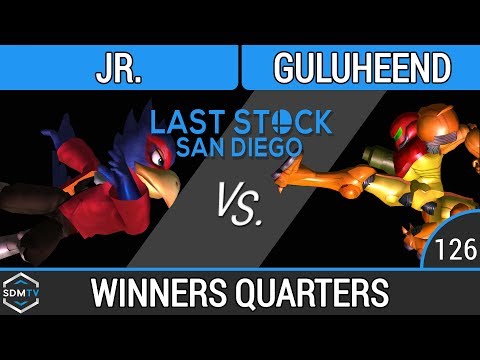 LSSD 126 - B2S | Jr. (Falco) vs. Guluheend (Samus) - SSBM Winners Quarters - Smash Melee