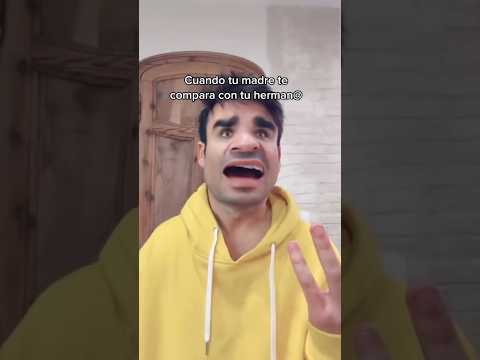 Madre te compara con tu hermano 😒🤣 #hermanos #humor #shorts