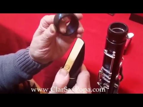 Florian Popa Resonator, Barrel Bass Clarinet Yamaha: Ligature Vandoren Mouthpiece