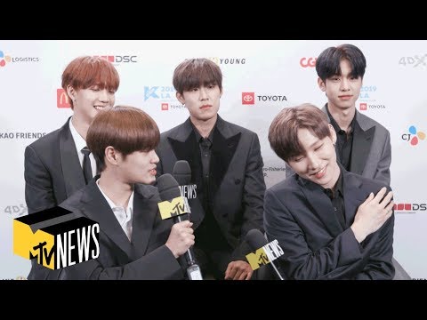 AB6IX on Songwriting, First Lyrics & What Makes Them Happy | MTV News