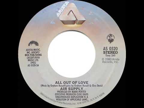 1980 HITS ARCHIVE: All Out Of Love - Air Supply (a #1 record--stereo 45 single version)