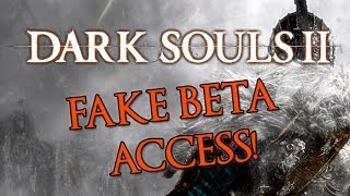 Dark Souls 2 FAKE Beta Access (PC, MAC, PS3 & Xbox)