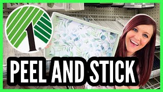 🤯GRAB DOLLAR TREE PEEL AND STICK WALLPAPER TO MAKE THESE HIGH END DIY CRAFTS!