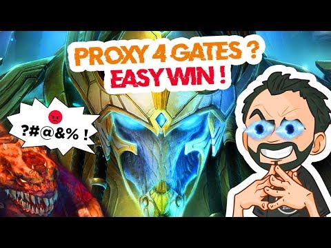 StarCraft 2 - PvZ - Proxy 4 Gates ! VICTOIRE en moins de 5 minutes ! 😎