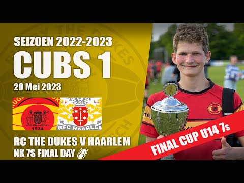 RC The Dukes Cubs 1 V RFC Haarlem - 20 Mei 2023 (NK 7s Final Cup U14) **LANDSKAMPIOENSCHAP 7's**