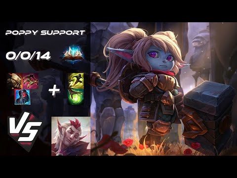 SUPPORT Poppy vs Rakan - EU Challenger Patch 25.18