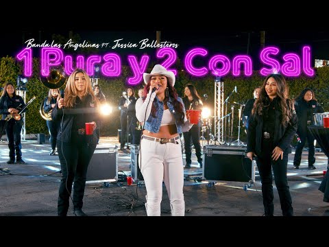Banda Las Angelinas ft. Jessica Ballesteros - Una Pura Y Dos Con Sal [En Vivo 2023]