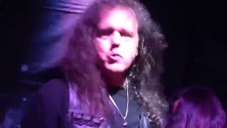 Rob Rock, Gus G. perform SET THE WORLD ON FIRE by Firewind. Live.