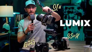 LUMIX FOR PODCAST?? Filming a local podcast SOLO | Shot on #lumixs1ii #lumixs5iix #lumixgh5
