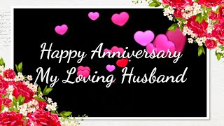 Happy Anniversary My Dear Husband Wishes Greetings Whatsapp Status Quotes |wedding anniversary hubby