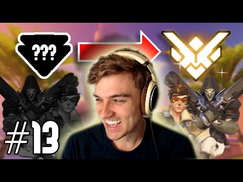 Ranking up on Tracer! UNRANKED TO GM DPS #13!