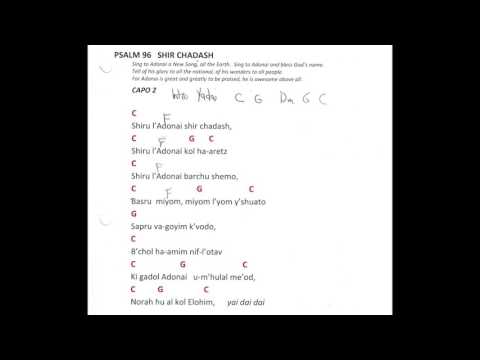 Shiru L'Adonai Shir Chadash