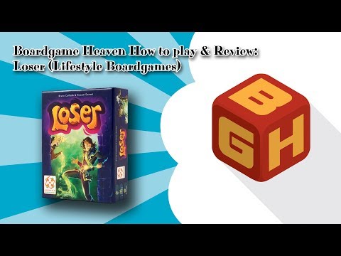 Boardgame Heaven How To Play & Review: Loser