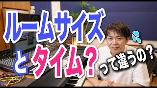DTM初心者リバーブもやもやになりがち!(3)ルームサイズとタイムって違うの?わーだー専門学校じゃねぇよ〜作曲家のためのエンジニアリング〜
