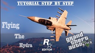 GTA5 How to fly the hydra Jet  PC/ Turn Hover mode on and off PC