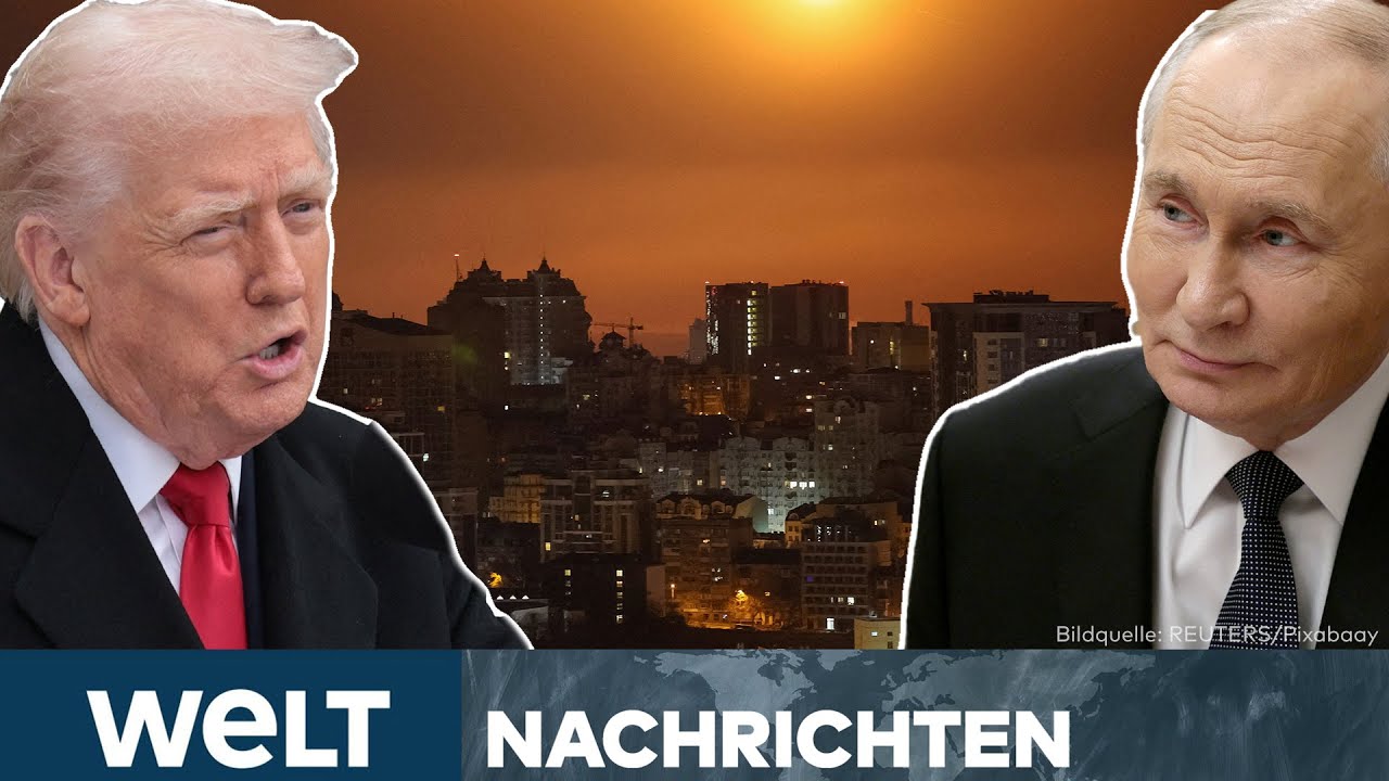 FRIEDENSPLAN: Trump verspricht Lösung – Selenskyj fordert Schutztruppe | WELT STREAM