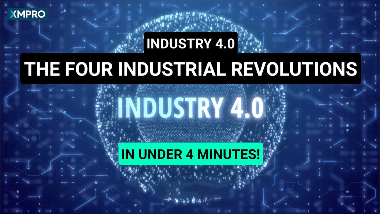 The Four Industrial Revolutions Explained In Under 4 Minutes! #industry4 #smartmanufacturing