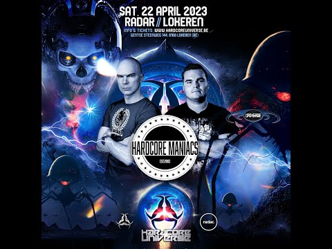 22-04-2023 Hardcore Maniacs aka Evolver & The Snatcher @ Hardcore Universe, Radar Belgium