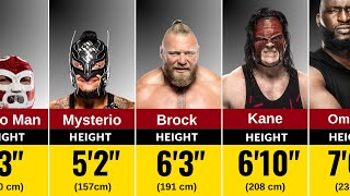 Real Height of WWE Superstars in 2025 – Shortest to Tallest