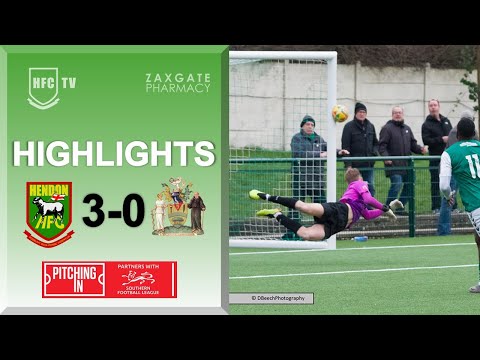 HENDON 3-0 HARROW BOROUGH - Highlights 28 January 2023