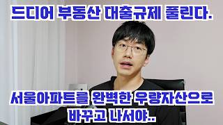 드디어 부동산 대출규제 풀린다. 서울아파트를 완벽한 우량자산으로 만들고 나서야.