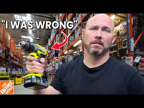 I Was DEAD WRONG About RYOBI Tools (And 45% of Tool Buyers Are Too)