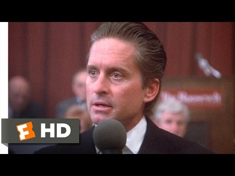 Wall Street (3/5) Movie CLIP - A Second-Rate Power (1987) HD