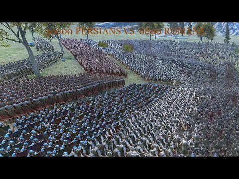 30000 PERSIANS VS 6800 ROMANS | ULTIMATE EPIC BATTLE SIMULATOR