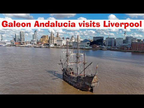 Galeon Andalucia Visits Liverpool.