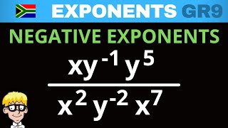 Grade 9 Exponents: Negative Exponents