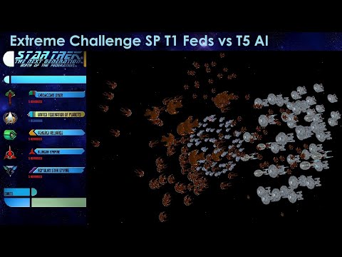 Star Trek Birth of the Federation: Extreme SP Challenge T1 vs T5 AI PT1of2