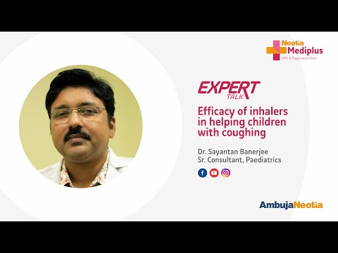 Dr. Sayantan Banerjee speaks on Efficacy of inhalers in helping children with coughing