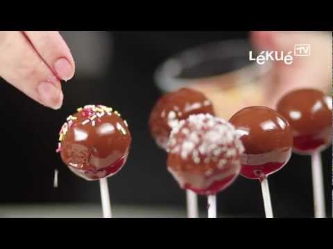 Lekue Reposition Cake Pops Sticks Set of 50 Pieces White Wood video