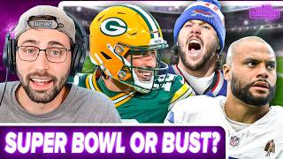 NFL Pressure Rankings: Packers MUST have playoff run, Super Bowl or bust teams, Cowboys NFC threat?