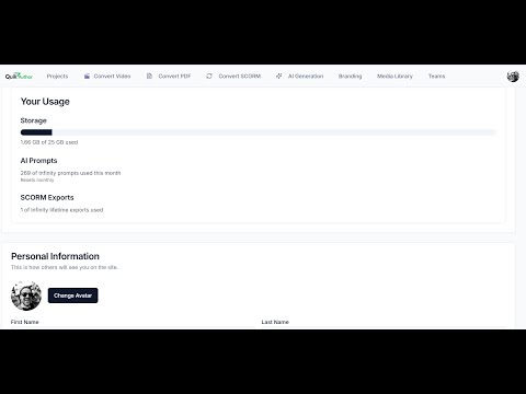 QuikAuthor 104: Personalizing Your Profile & Advanced Settings