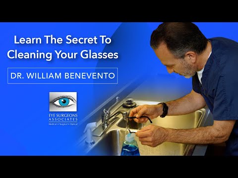 Learn The Secret To Cleaning Your Glasses | Eye Surgeons Associates