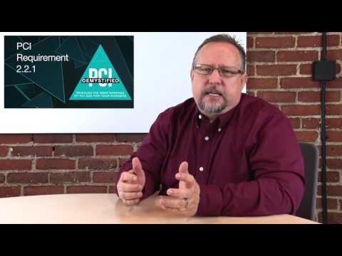 PCI Requirement 2.2.1 - Implement Only One Primary Function Per Server