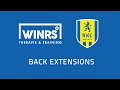 WINRS | Back Extensions