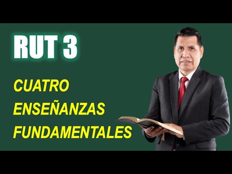 RUTH 3 | Four Fundamental Teachings | REVIVED BY HIS WORD | RPSP | BIBLE STUDY