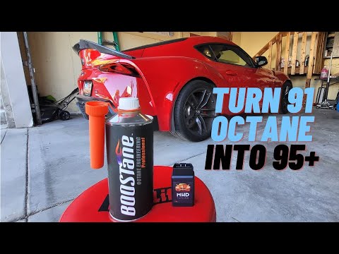 MHD Stage 2 - 95 Oct Map with Boostane Octane Booster - 2020  MK5 Toyota Supra